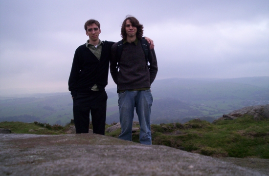 Me and My Brother in the Peak District